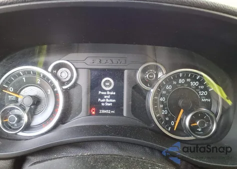 2019 Ram 2500 Tradesman 4X4 6'4 Box из США, поврежденный, VIN 3C6UR5CL8KG669116